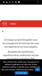 Mobile Screenshot of enquete-satisfaction-client.com